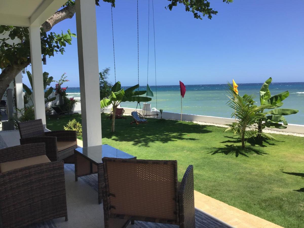 Bamboobeachvilla2 Ac New Oceanfront Pool Sunsetview Garden Kitchen Satellite Starlink Wi-Fi Dimiao Exterior photo