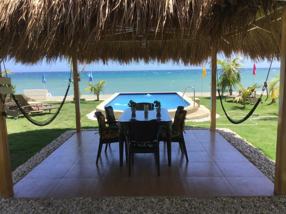 Bamboobeachvilla2 Ac New Oceanfront Pool Sunsetview Garden Kitchen Satellite Starlink Wi-Fi Dimiao Exterior photo